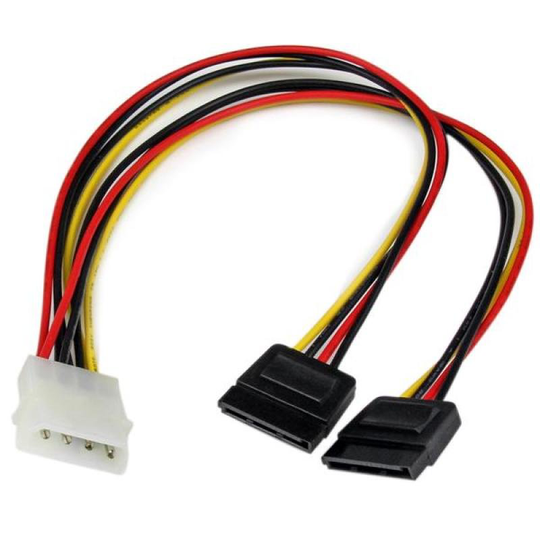 Startech 3.5mm 4 Position to 2x 3 Position 3.5mm Headset Splitter Adapter - F/M