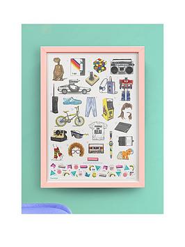 Icons Of The 80'S Poster