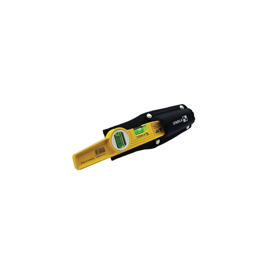 Stabila STB81SM-25 Spirit Level Cast Aluminium Magnetic 2 Vial 10" 25cm With Holster