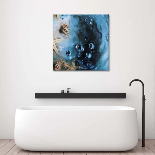 Canvas Print Shells Sea Nature Water