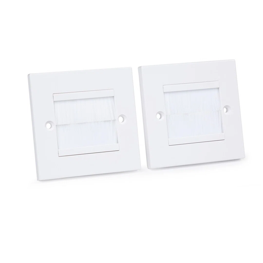 Oneconcept 2 Piece Cable Cover Set Approx