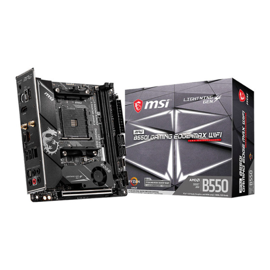 MSI MPG B550I GAMING EDGE MAX WIFI mITX Motherboard