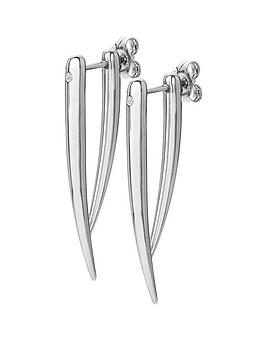 Hot Diamonds Reflect Statement Earrings