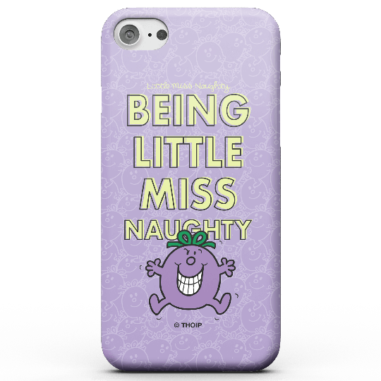 Mr Men & Little Miss Being Little Miss Naughty Phone Case for iPhone and Android - iPhone 5/5s - Snap Case - Matte