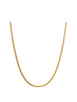 Hot Diamonds X Jac Jossa Embrace Oval Snake Chain - 40-45Cm