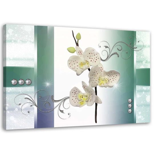 Canvas Print Orchid Flower Plant