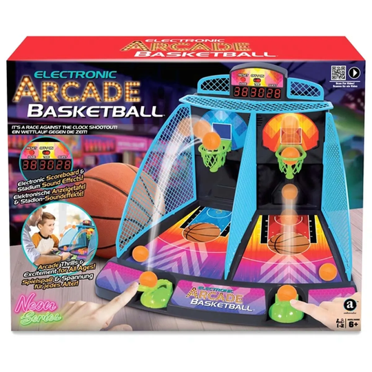 Ambassador Games Electronic Arcade Basketball (neon Series)