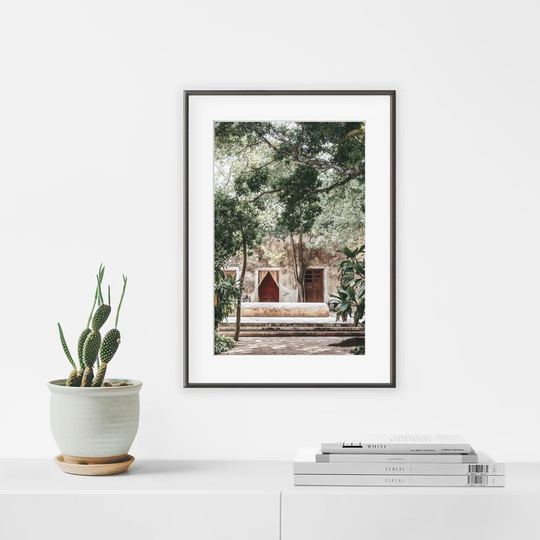 Hacienda San Pedro 2 - Picture Frame Photograph Print on Paper