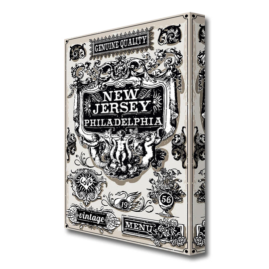 'Vintage NYC Poster New York' Graphic Art Print on Canvas
