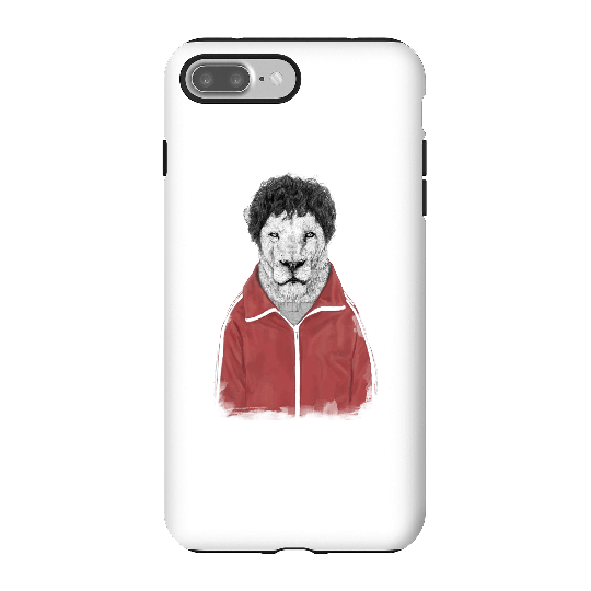Balazs Solti Sporty Lion Phone Case for iPhone and Android - iPhone 7 Plus - Tough Case - Gloss