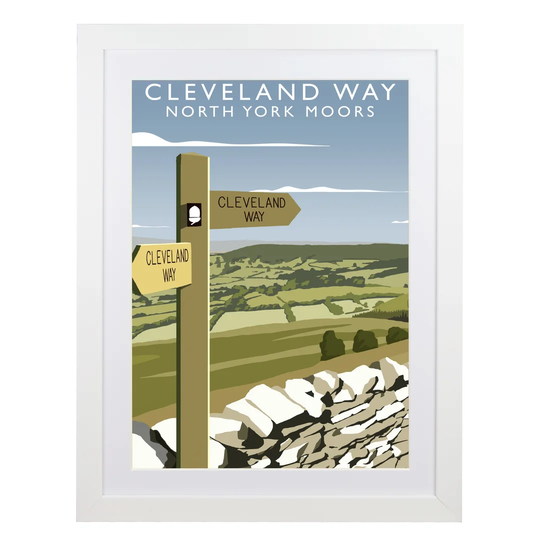 Cleveland Way 2 by Richard O'Neil - Graphic Art Print on Paper