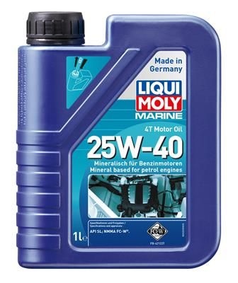 Engine Oil Marine 4T 25W-40 25026
