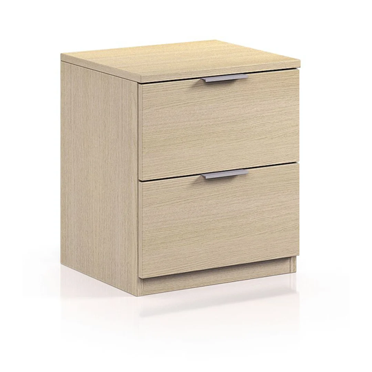 Carolene 2 - Drawer Nightstand in Beige