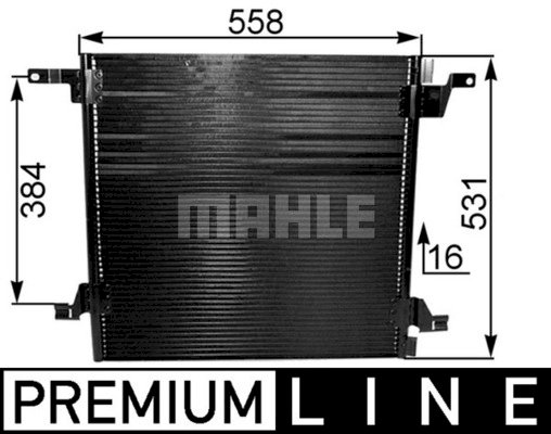 Condenser Air Conditioning 8FC351038-721 by BEHR