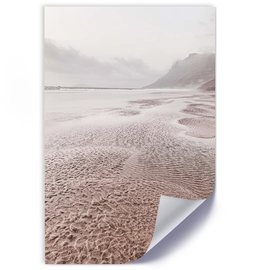 Poster, Seashore At Low Tide