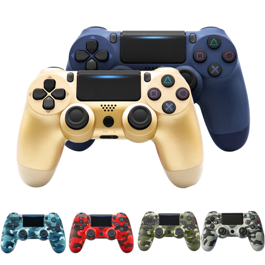 (Camouflage Blue) Wireless Bluetooth Gamepad Controller For PS4 Playstation4