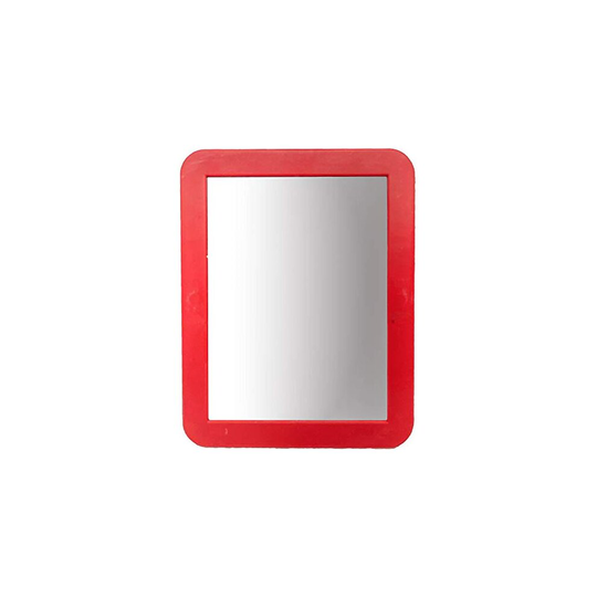 5 1/4 x 6 7/8 Inch Magnetic Locker Mirror - Real Glass