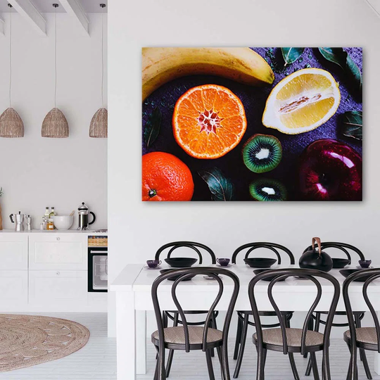Canvas Print Colourful Fruit Fruits