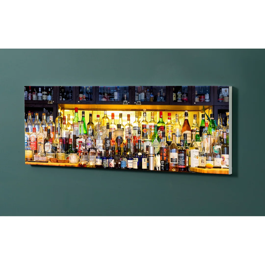 Notiz Motive Cocktail Bar Magnetic Wall Mounted Cork Board
