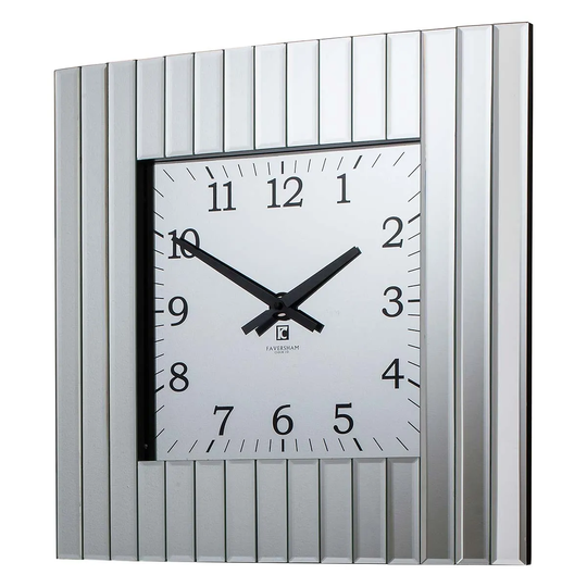 Crossland Grove Luddenham Wall Clock 505X505Mm - Silver