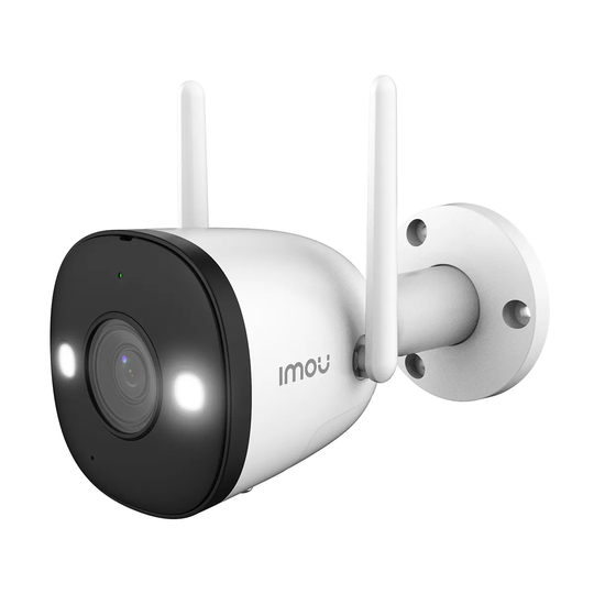 IMOU Super Hd 2K Outdoor Bullet Camera With Full Colour Nightvision Spotlights Ai Human Detection 2 Way Audio 110Db Siren & Local Hot-spot Connection H.265