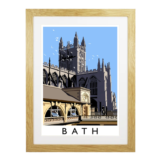 Bath 1 by Richard O'Neil - Graphic Art Print on Paper