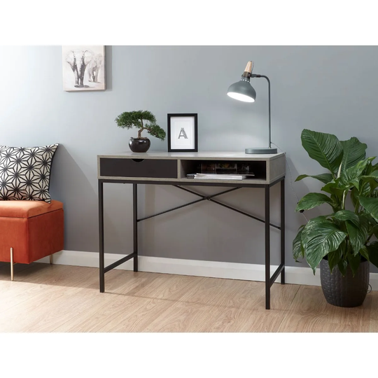 Telford Computer Desk Concrete