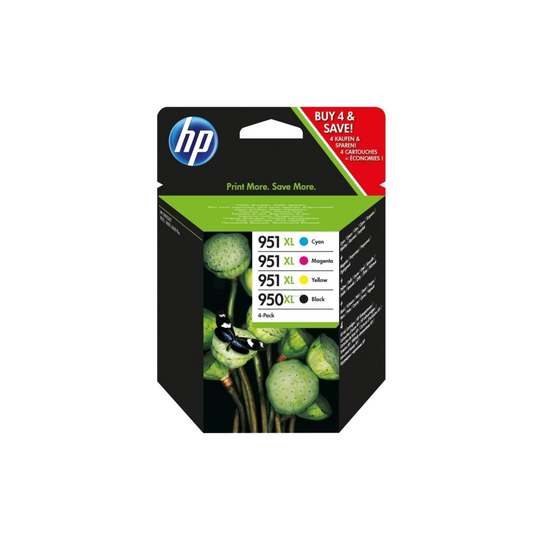 HP C2P43AE#301 (950XL/951XL) Ink cartridge multi pack, 2300+1500 pg, Pack qty 4