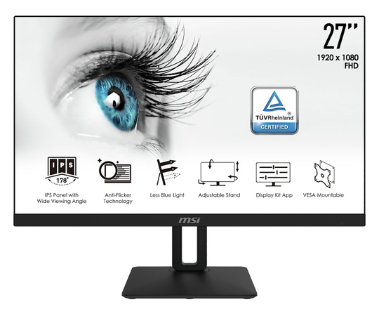 MSI Pro MP271P 27 Inch 75Hz FHD Monitor