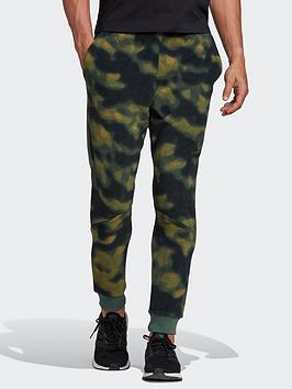 Adidas Polar Fleece Nature Print Joggers
