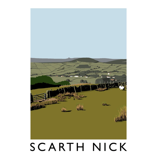 'Scarth Nick 2' Graphic Art