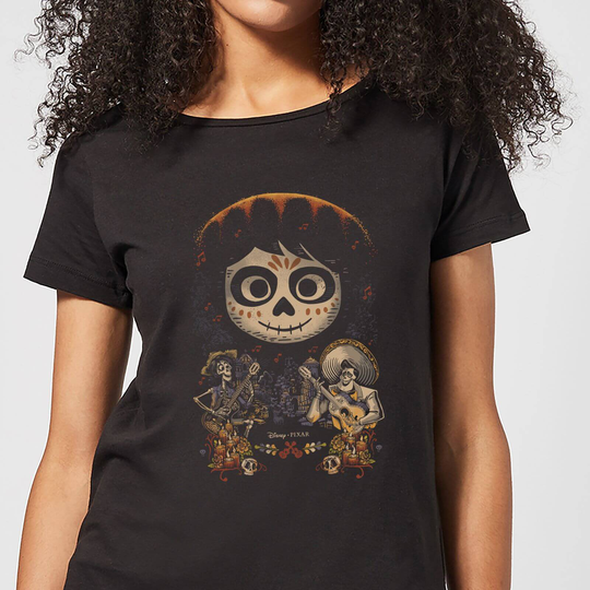 Coco Miguel Face Poster Women's T-Shirt - Black - S