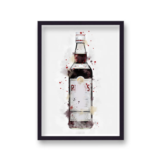 Spirit Graphic Splash Pimms Inspired by Vouvart - Picture Frame Graphic Art