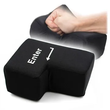 Oversized USB Stress Relief Big Enter Key - Black
