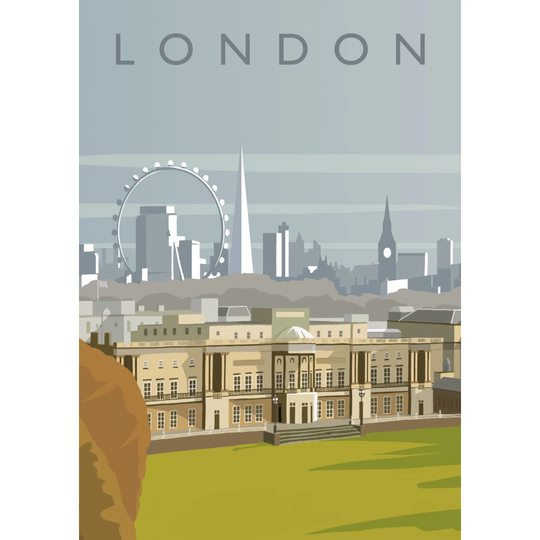 'London 4' Graphic Art