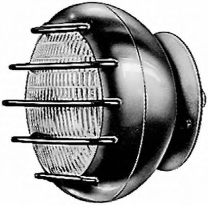 Headlight F2 1X0001515-021 by Hella Left/Right