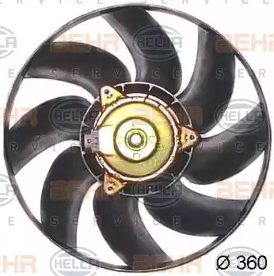 Air Conditioning fan 8EW351043-691 by Hella