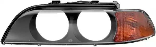 Diffusing Lens Headlight 9ES148750-001 by Hella Right