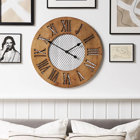 Rehkop 60cm Wall Clock