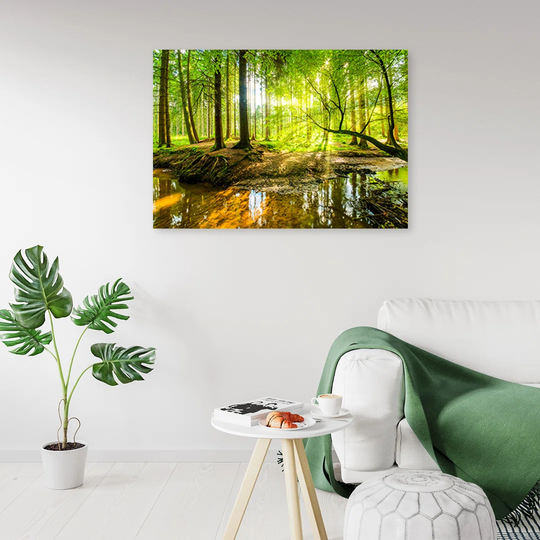 Canvas Print, Green Landscapes 16729