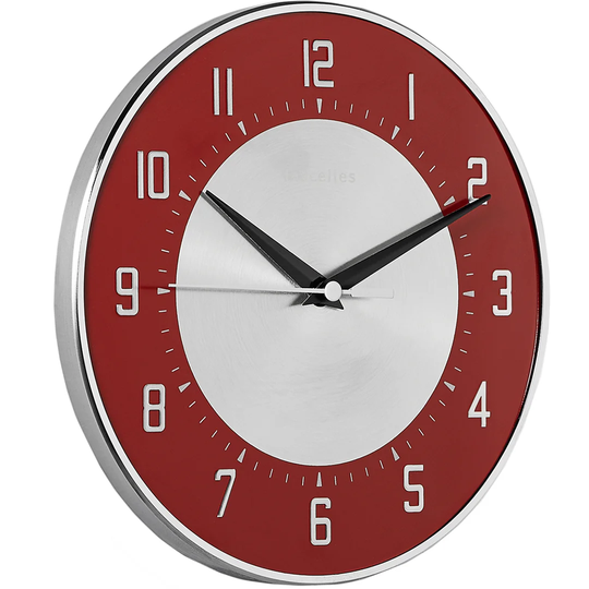 Deco Domed 20.5cm Wall Clock