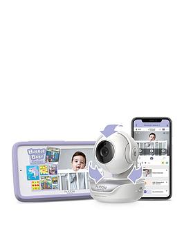 Hubble Nursery Pal Deluxe Connected 5'' Baby Monitor With Ptz Camera