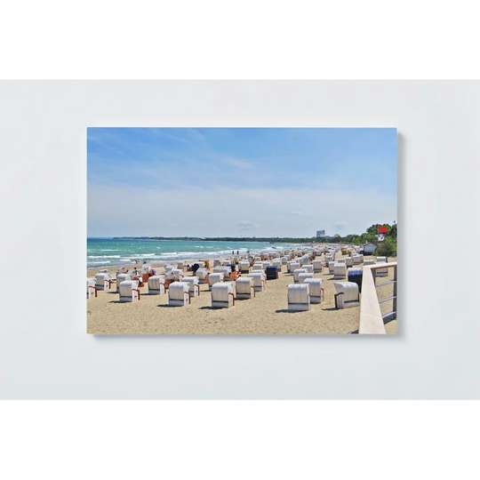 Beach Basket Magnetic Wall Mounted Cork Board