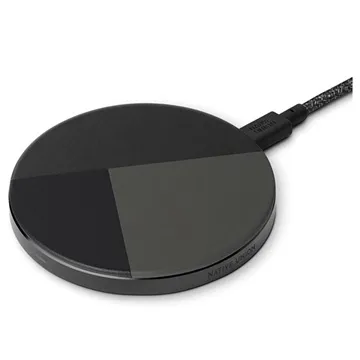 Native Union Drop Marquetry Wireless Charger - 10W - Slate Grey