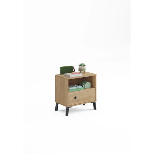 Oneil 2 Drawer Bedside Table