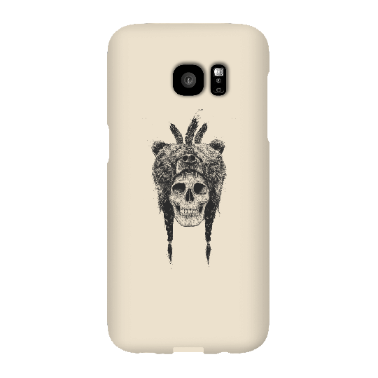 Balazs Solti Bear Head Phone Case for iPhone and Android - Samsung S7 Edge - Snap Case - Gloss