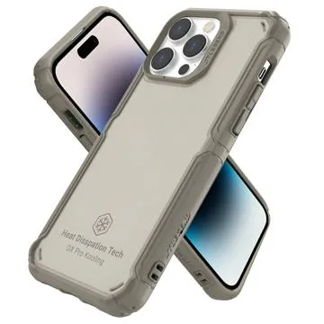 JTlegend DX Pro Kooling iPhone 14 Pro Hybrid Case - Khaki
