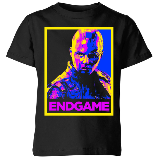 Avengers Endgame Nebula Poster Kids' T-Shirt - Black - 3-4 Years - Black