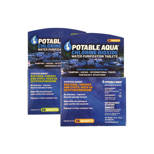 Potable Aqua 372469 Chlorine Dioxide Tablets - Pack of 20