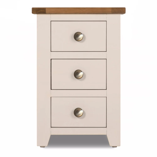 Bustamante 3 Drawer Bedside Table